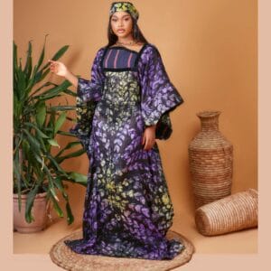 DFL Rocks Adire Range - Shift Dress