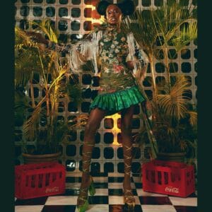 Odio Mimonet Haute Couture - Blossom Fringe Mini Dress