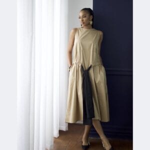 Isi Brown Dresses - Onome